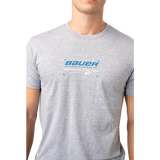 BAUER S24 GRAPHIC T-SHIRT - LIGHT GREY
