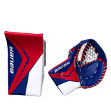 BAUER S25 FLYLITE PRO CUSTOM SENIOR GOALIE CATCHER & BLOCKER SET