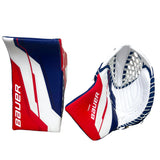 BAUER S24 SUPREME SHADOW/VAPOR 90 JH SPEC SENIOR GOALIE CATCHER & BLOCKER SET