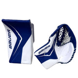 BAUER S25 FLYLITE PRO CUSTOM SENIOR GOALIE CATCHER & BLOCKER SET