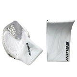 BAUER S24 SUPREME SHADOW/VAPOR 90 JH SPEC SENIOR GOALIE CATCHER & BLOCKER SET