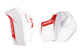 BAUER S25 VAPOR FLYLITE SENIOR GOALIE CATCHER & BLOCKER SET
