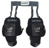 VAUGHN VX1 PRO SENIOR GOALIE KNEE GUARD W/ GARTER