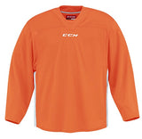 MAILLOT D'ENTRAÎNEMENT JUNIOR CCM 6000 ORANGE/BLANC