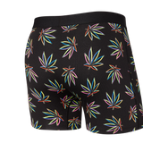 SAXX DAYTRIPPER THCMYK420 BLACK BOXER BRIEF FLY