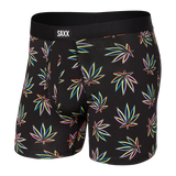 SAXX DAYTRIPPER THCMYK420 BLACK BOXER BRIEF FLY