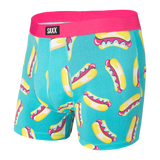 SAXX DAYTRIPPER BLUE POP DOG BOXER BRIEF FLY