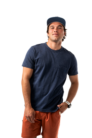 BAUER S25 POCKET TEE - NAVY