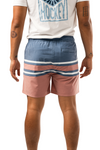 BAUER S25 6" SWIM SHORTS - BLUE HZ