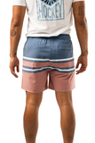 BAUER S25 6" SWIM SHORTS - BLUE HZ