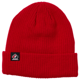 BAUER X HOCKEY CANDA OLYMPIC RIBBED TOQUE - RED