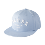 BAUER S26 FLAT BRIM SNAPBACK HAT - BLUE