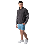 BAUER S26 GOLF LIGHTWEIGHT KNIT QUARTER ZIP - GREY