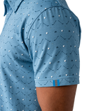 BAUER S26 GOLF RUNOFF PERFORMANCE POLO - WATER HAZARD