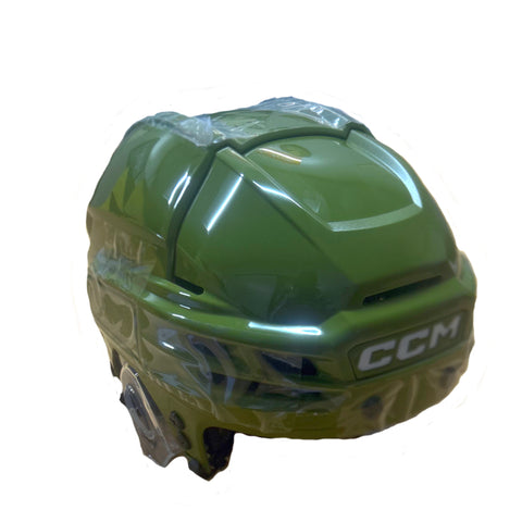 CCM PRO STOCK SUPER TACKS X KHAKI PLAYER HELMET