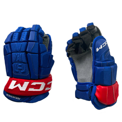 CCM U+ CL PRO STOCK SCOTT PERUNOVICH TEAM USA SENIOR PLAYER GLOVE