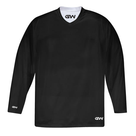 GAMEWEAR GW7500 PROLITE REVERSIBLE JUNIOR PRACTICE JERSEY - BLACK/WHITE