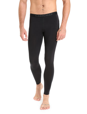 ICEBREAKER MEN 200 ZONE THERMAL LEGGING - BLACK