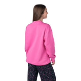 BARBIE X CCM PINK EMBOSSED ADULT CREW NECK