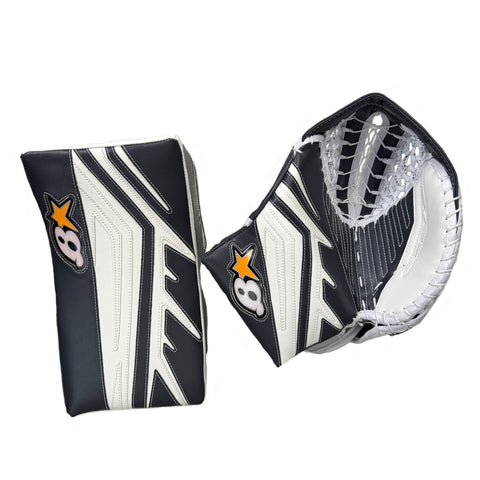 BRIAN'S ICONIK 2 SENIOR GOALIE CATCHERE & BLOCKER SET