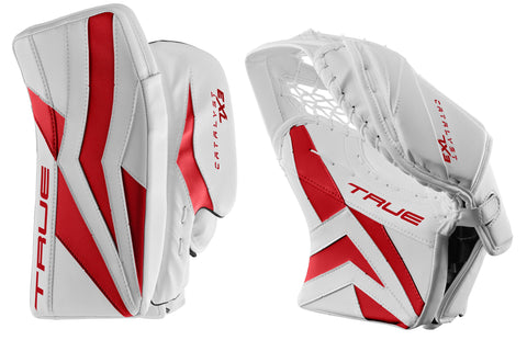 TRUE CATALYST 7X3 INTERMEDIATE GOALIE CATCHER & BLOCKER SET