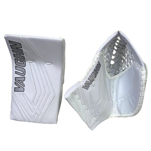 VAUGHN VX1 PRO CARBON JH SPEC GOALIE CATCHER & BLOCKER SET – Just