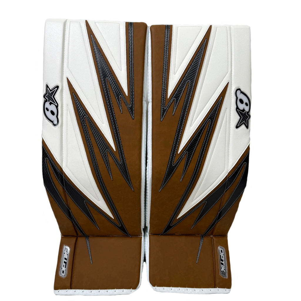 brians goalie gear BRIAN'S OPTIK 4 SENIOR GOALIE PADS