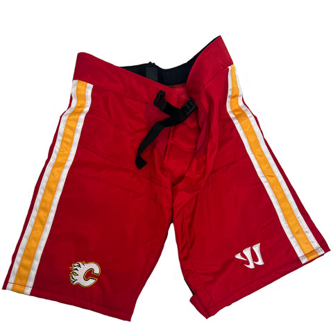 WARRIOR PRO RETURN QRE CALAGARY FLAMES ALTERNATE PLAYER PANT SHELL