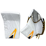 VAUGHN SLR4 PRO CARBON JH SPEC SENIOR GOALIE CATCHER & BLOCKER SET -70 DEGREE