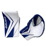 BAUER FLYLITE JH PRO CUSTOM SPEC SENIOR  V90 CATCHER W/ FLYLITE 2 PIECE BLOCKER SET
