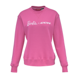 CCM X BARBIE SENIOR EMBOSSED CREW NECK SHIRT