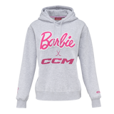 CCM X BARBIE SENIOR HOODIE - LIGHT GREY MELANGE