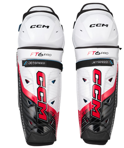 CCM JETSPEED FT6 PRO SENIOR PLAYER SHIN GUARDS