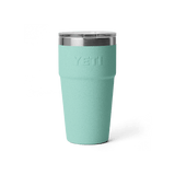 YETI RAMBLER 20OZ STACKABLE CUP - SEA STONE