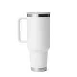 YETI RAMBLER 40OZ TRAVEL STRAW MUG - WHITE