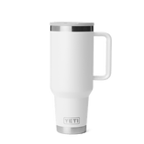 YETI RAMBLER 40OZ TRAVEL STRAW MUG - WHITE