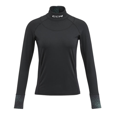 CCM L/SL WOMENS NECK GUARD SHIRT