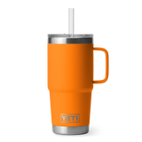 YETI 25OZ RAMBLER W/ STRAW MUG