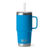 YETI 25OZ RAMBLER W/ STRAW MUG