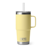 YETI 25OZ RAMBLER W/ STRAW MUG