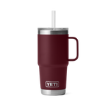 YETI 25OZ RAMBLER W/ STRAW MUG