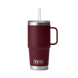 YETI 25OZ RAMBLER W/ STRAW MUG