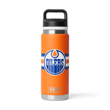 YETI RAMBLER 26OZ BOTTLE W/ CHUG CAP - EDMONTON OILERS