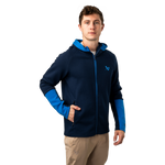 BAUER FLC COLOURBLOCK FULL ZIP  - NAVY