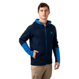 BAUER FLC COLOURBLOCK FULL ZIP  - NAVY