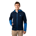 BAUER FLC COLOURBLOCK FULL ZIP  - NAVY