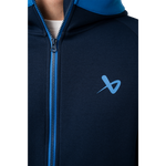 BAUER FLC COLOURBLOCK FULL ZIP  - NAVY