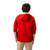BAUER FLC COLOURBLOCK FULL ZIP - RED