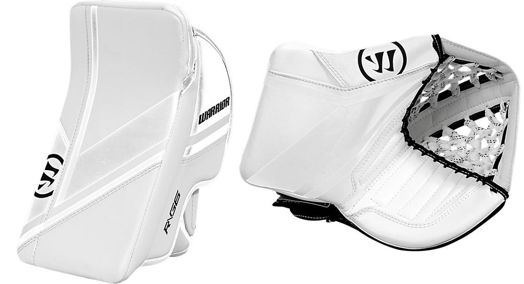 Blocker Set WARRIOR RITUAL G6 E+ JUNIOR GOALIE CATCHER & BLOCKER SET – Just Hockey ...