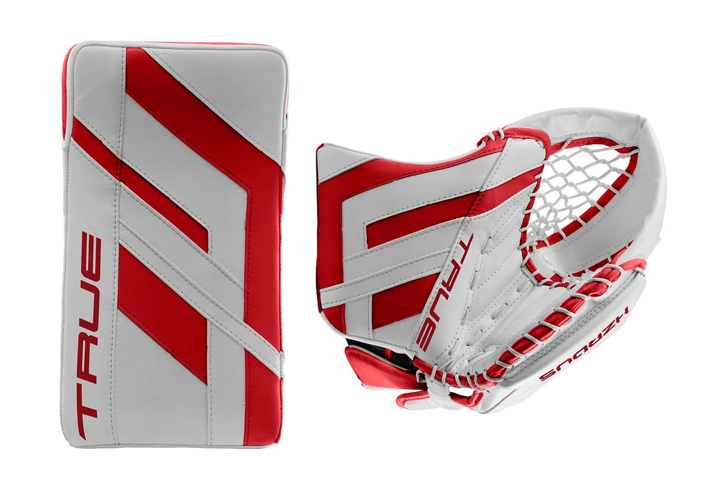 Blocker Set TRUE HZRDUS 7X INTERMEDIATE GOALIE CATCHER & BLOCKER SET – Just Hockey ...
